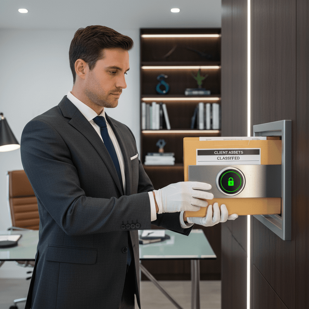 Sichere Verwaltung von vertraulichen Finanzdaten